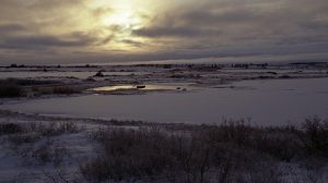 Sunset in Churchill, Canada