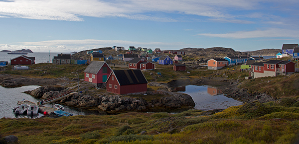 Greenland village