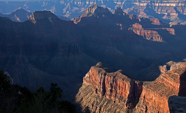 Light in the Grand Canyon