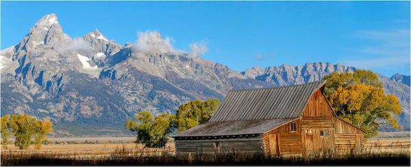 Old Barn in Yellowstone.