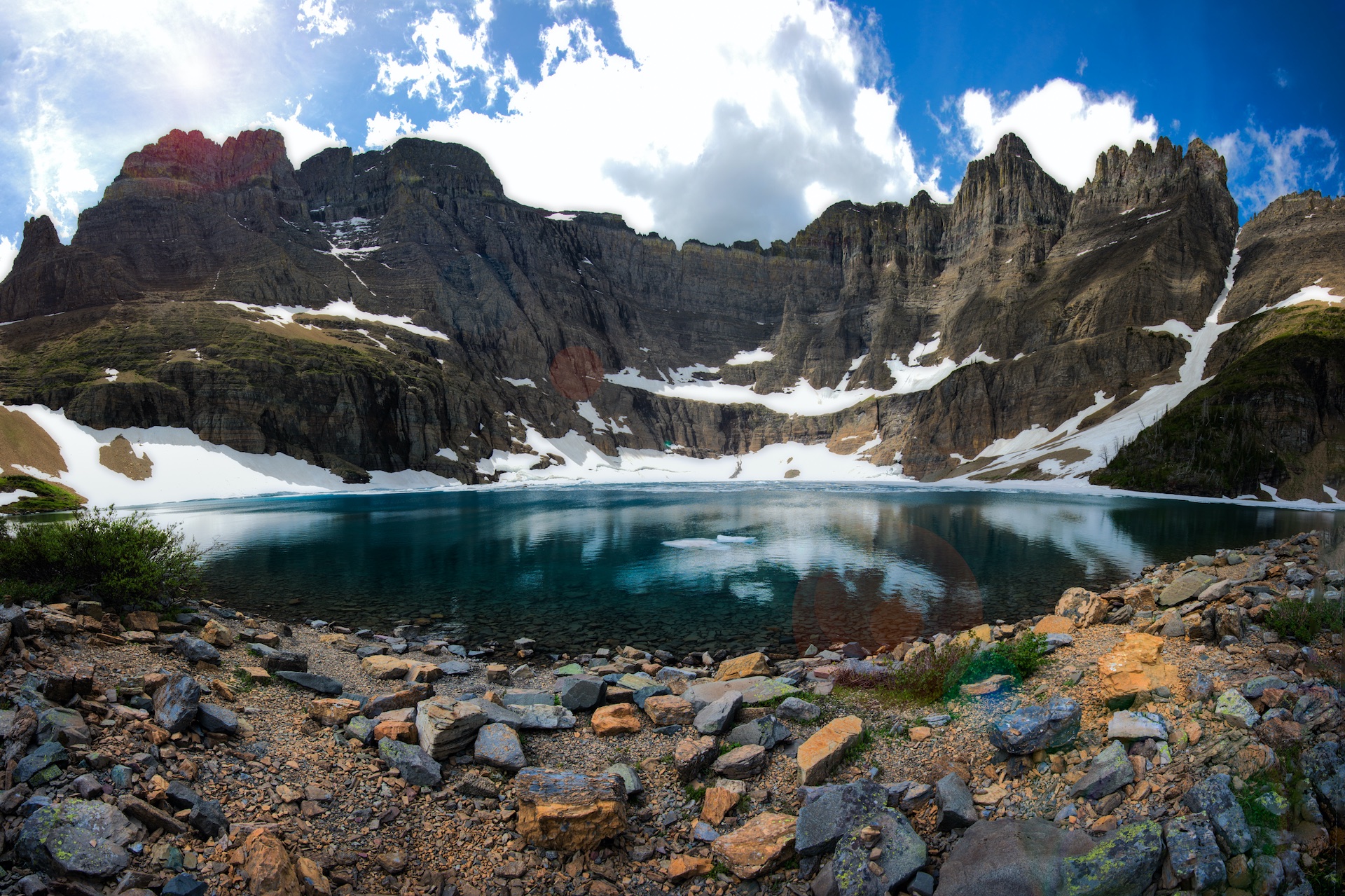 Icebergs Can Be Green, Black, Striped, Even Rainbow [Slide Show