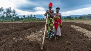 Women farmers in Uganda