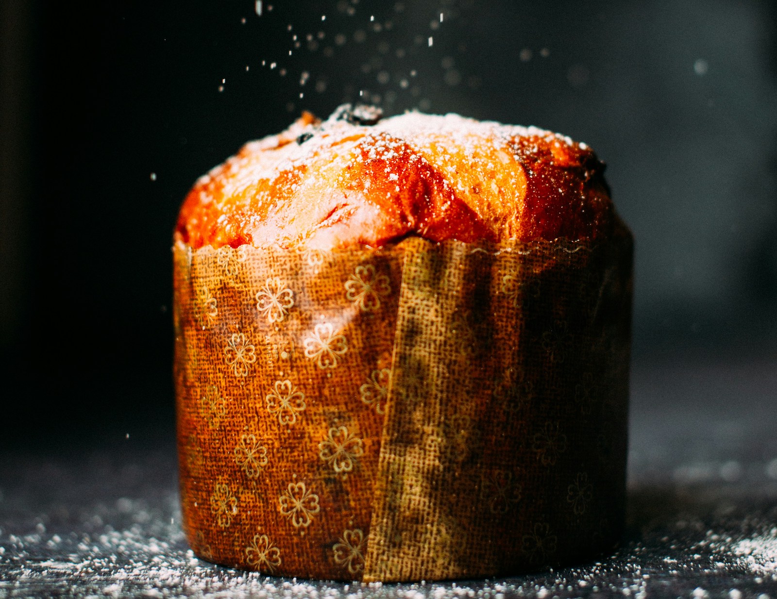 Panettone, a Tuscan Christmas bread.