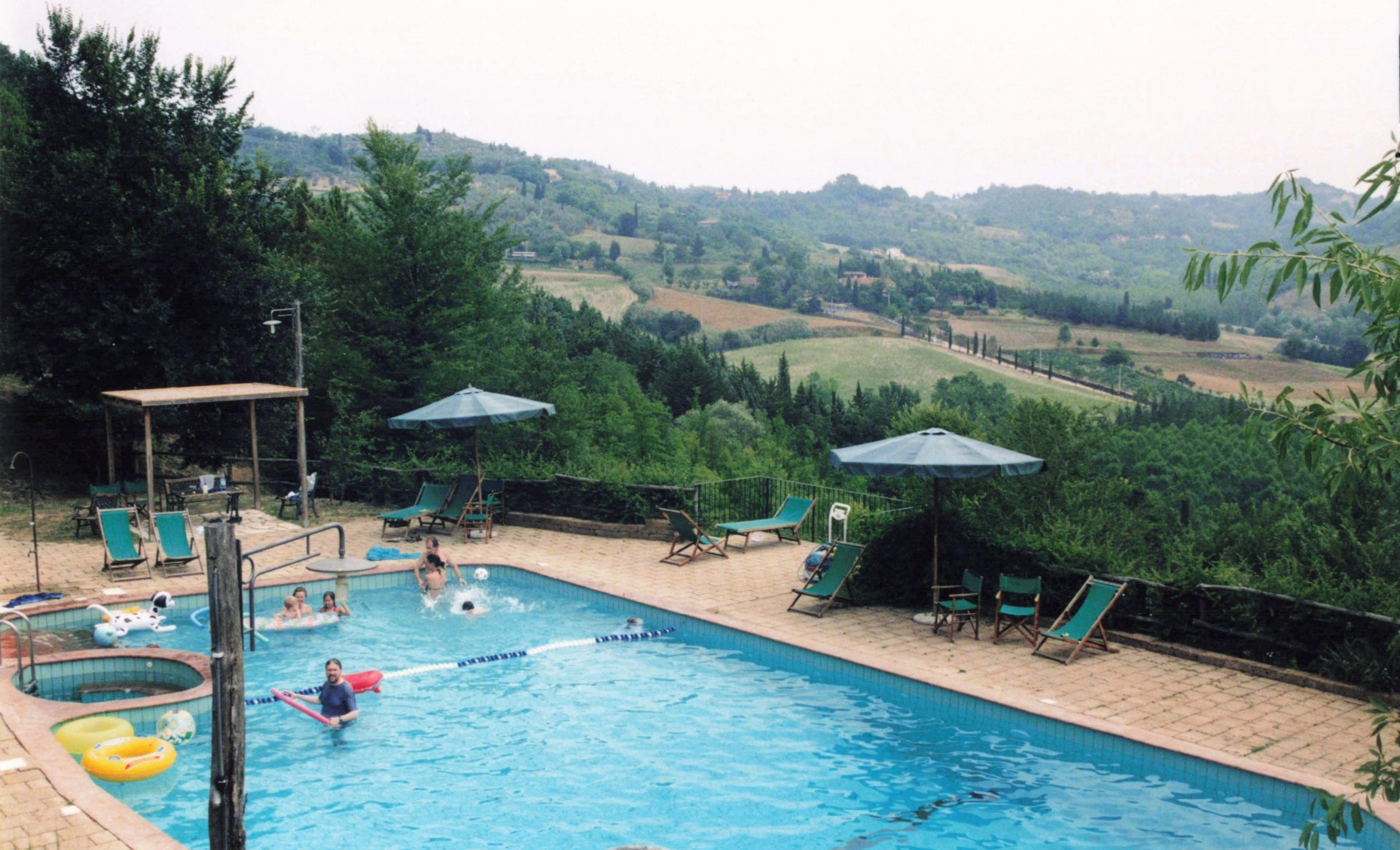 Our villa tucked deep in the Tuscan countryside