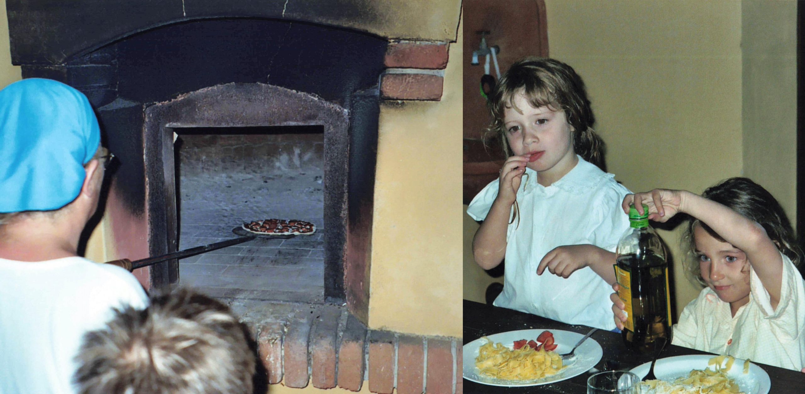 Pizza & pasta—the staples of childhood.